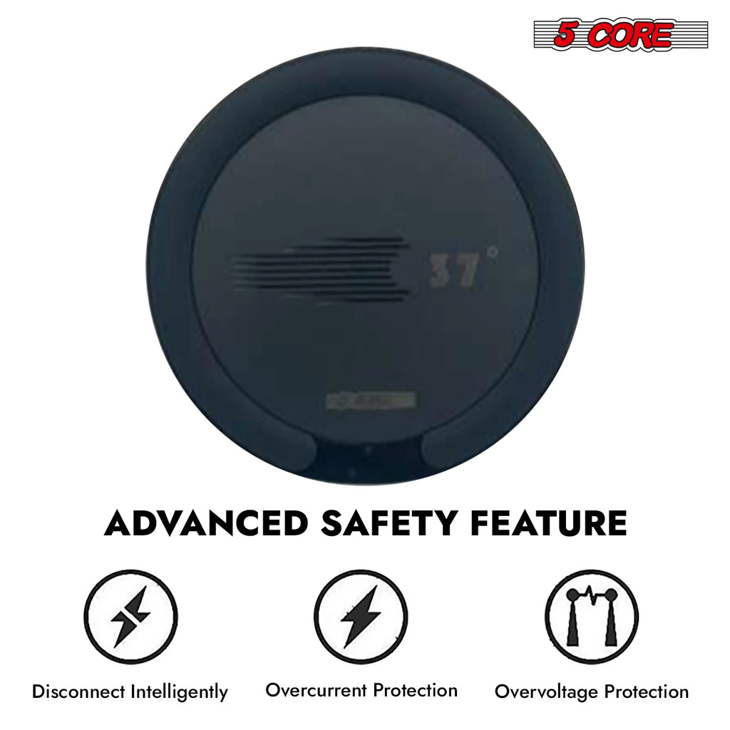 Ultra-Slim 15W Qi Fast Wireless Charging Pad