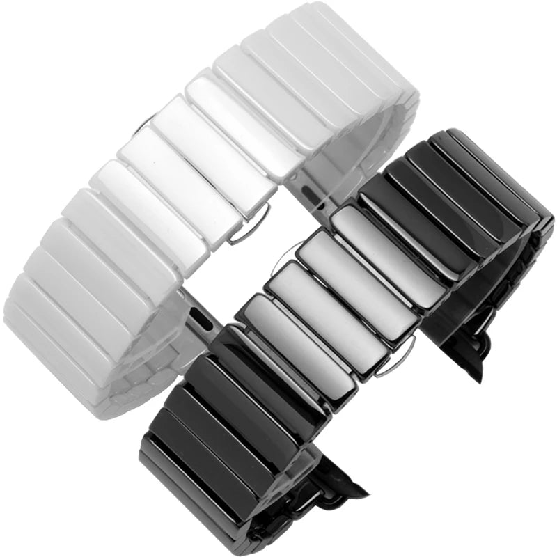 Premium Ceramic Link Bracelet for Apple Watch