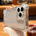 Clear Shockproof Bumper Case for iPhone