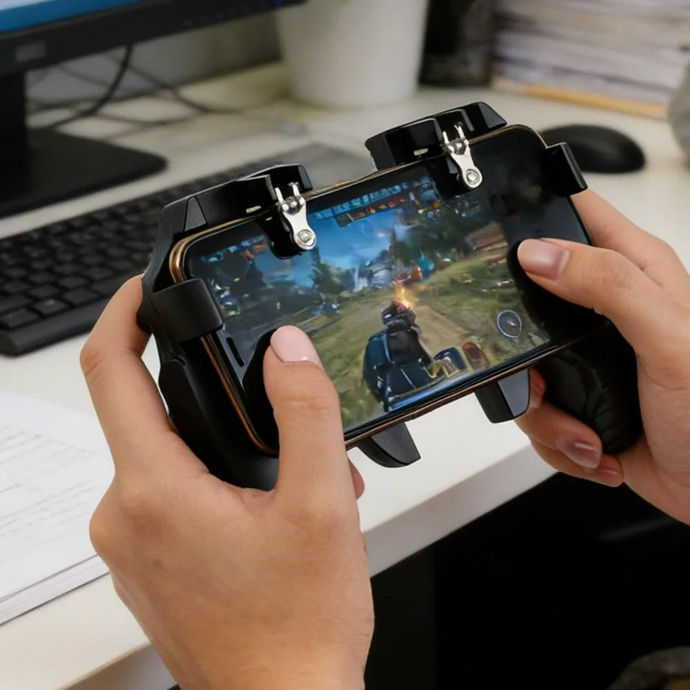 Mobile Gamepad with Joystick & Triggers