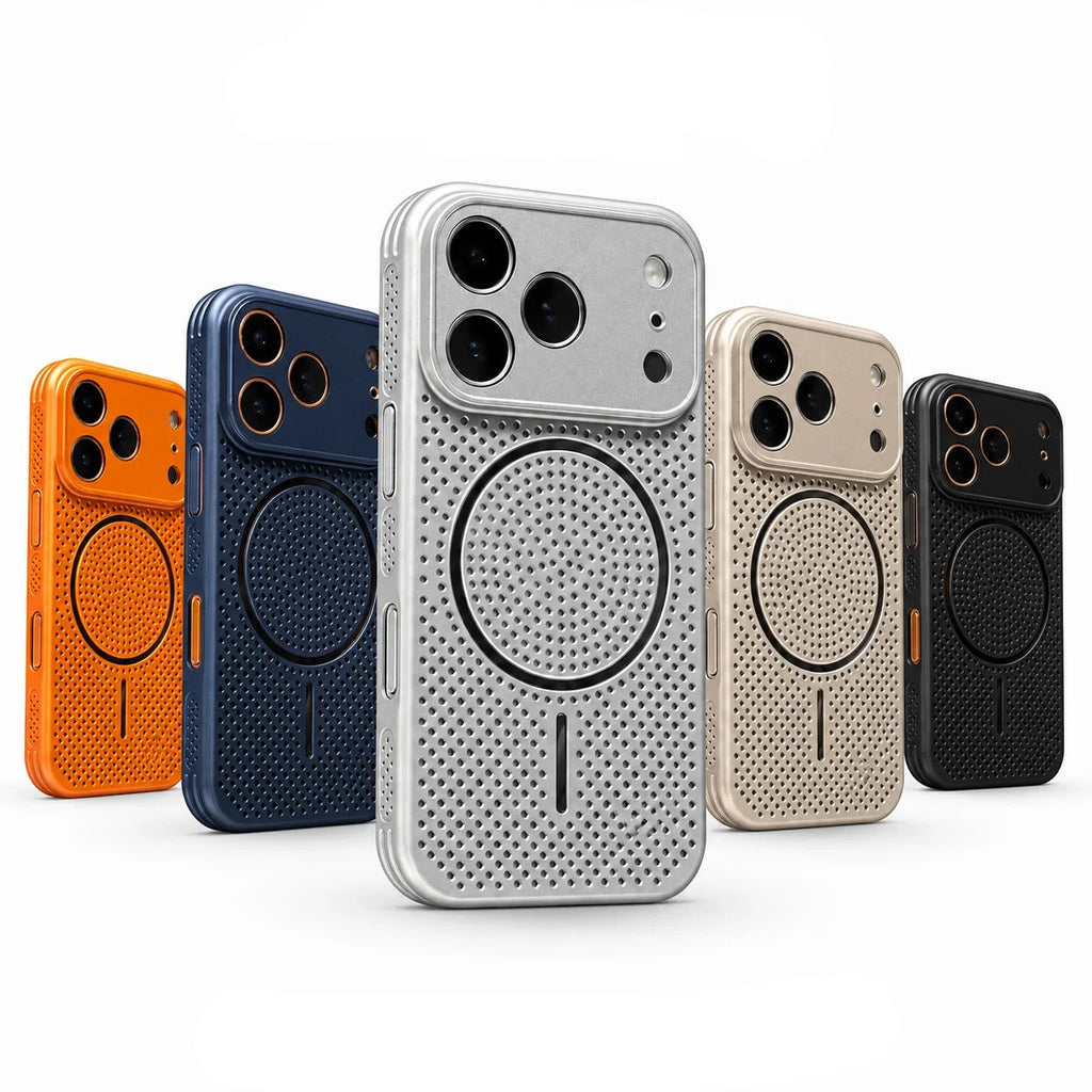 Honeycomb Magnetic Heat-Dissipation Case for iPhone