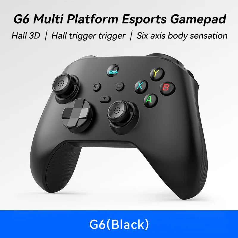 Wireless Hall Effect Game Controller for Phone, Switch & PC