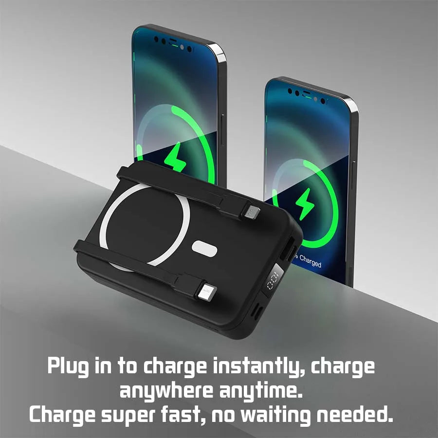 Magnetic 10000mAh Foldable Stand Power Bank