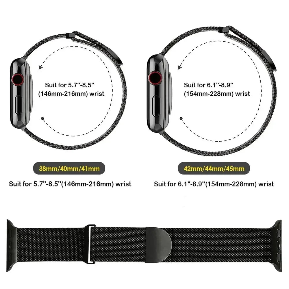 Correa milanesa magnética para Apple Watch