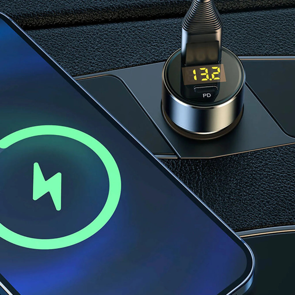 Dual Port 18W Fast Car Charger Adapter