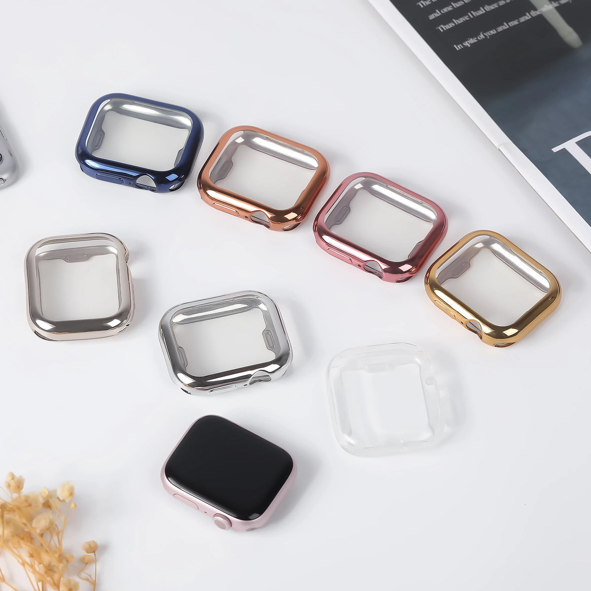 Funda protectora de TPU integral para Apple Watch