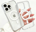 Magnetic Clear Shockproof Acrylic Case for iPhone