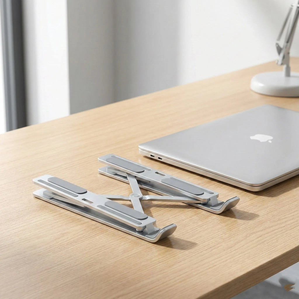 Foldable Aluminum Adjustable Laptop Stand