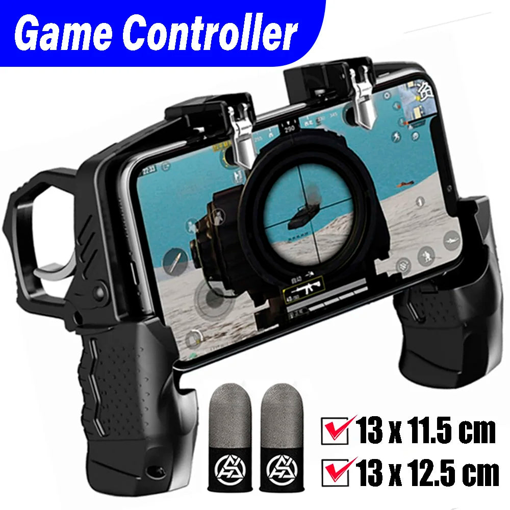 Mobile Gamepad with Joystick & Triggers