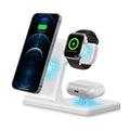 Foldable 3-in-1 Magnetic Fast Wireless Charging Station