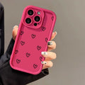 Love Heart Case for iPhone with Lanyard
